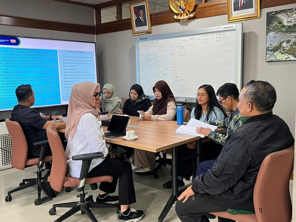 Dorong Ketahanan Pangan, Bupati Barru Usulkan Proyek Irigasi ke Bappenas