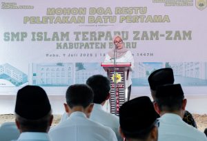 Pembangunan SMPIT Zam-Zam Dimulai, Bupati Barru: Wujud Niat Mappadeceng untuk Generasi Qurani