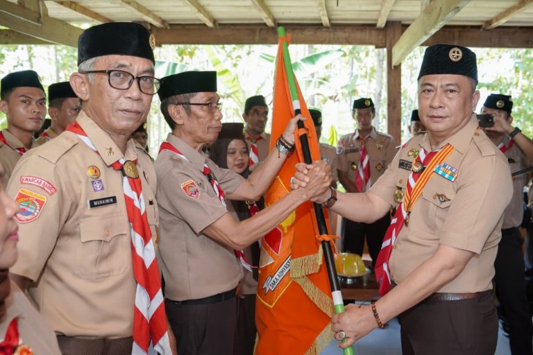 Saka Adhyasta Pemilu Resmi Dibentuk, Wabup Abustan Tekankan Penguatan Karakter Pemuda