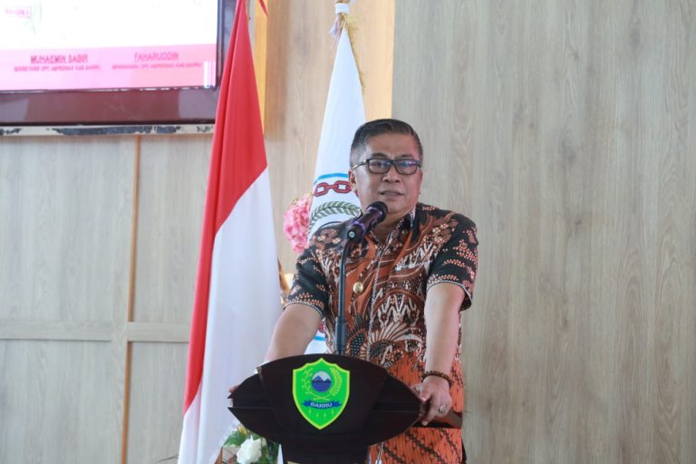 Wabup Barru Buka Raker Abpednas di MPP: BPD Jangan Terjebak Konflik Internal, Jaga Kualitas Pengawasan