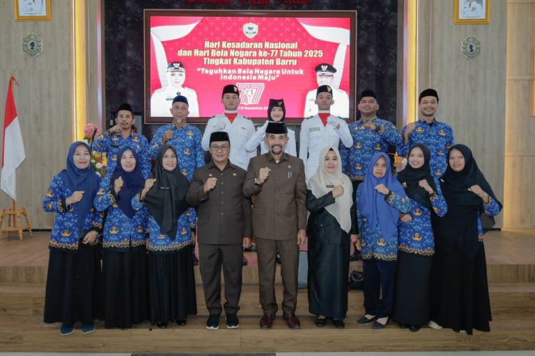 Bela Negara Melalui Profesi: Pesan Presiden RI untuk ASN Barru di Hari Bela Negara ke-77