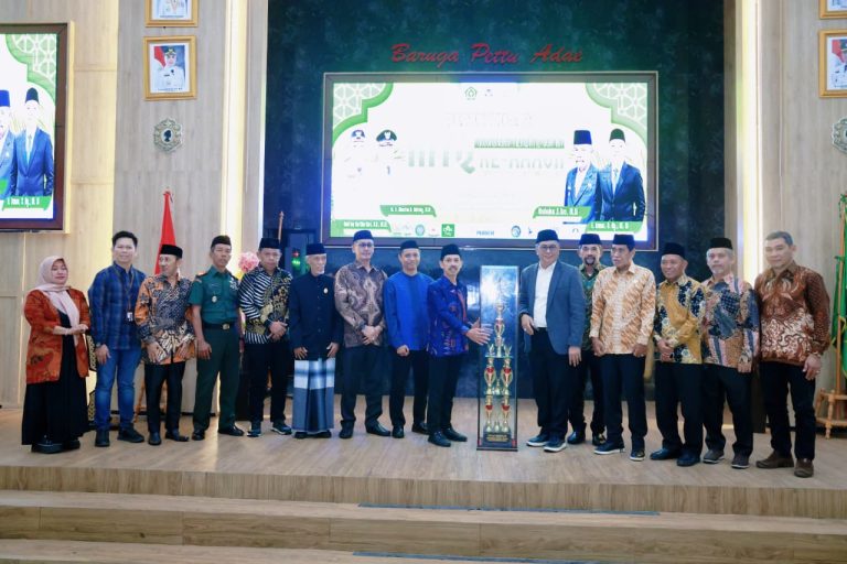 Wabup Barru Tutup MTQ XXXVII 2026, Kecamatan Pujananting Raih Juara Umum