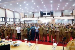 Hadiri Rakorda Sulsel, Bupati Barru Tegaskan Komitmen Selaraskan Pembangunan Daerah dengan Arahan Presiden