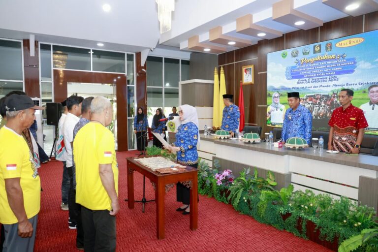 Bupati Andi Ina Kukuhkan Empat Asosiasi Peternakan, Dorong Peternak Barru Makin Mandiri dan Sejahtera